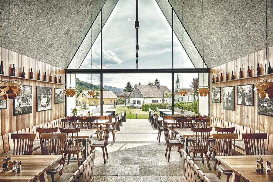 Weingut Wutte, Südsteiermark — Gastraum